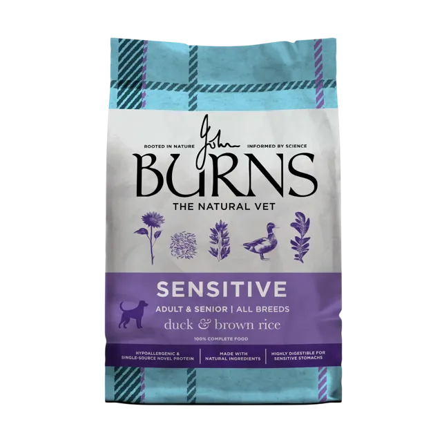 Burns Sensitive Duck & Brown Rice – —