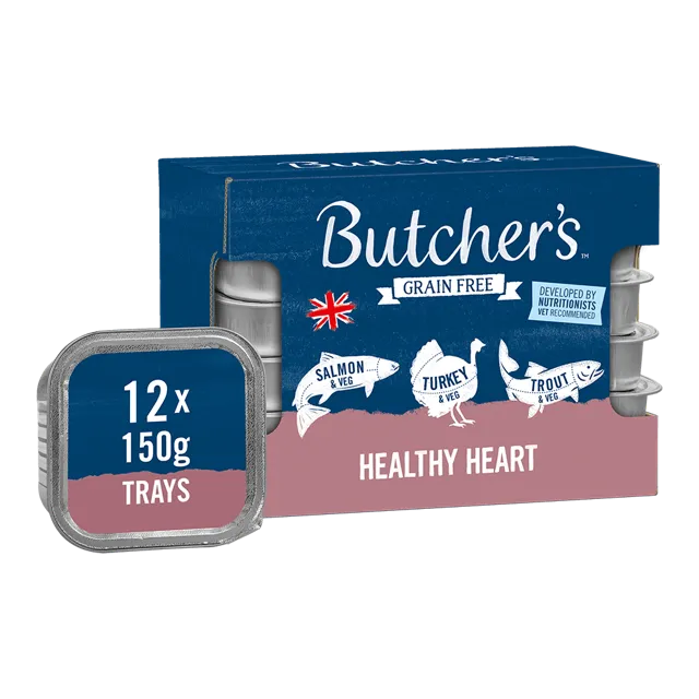 Butchers Healthy Heart Foil – With Turkey & Veg