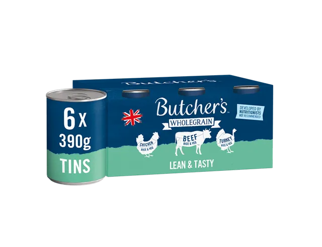 Butchers Lean & Tasty Can – With Beef, Rice & Veg