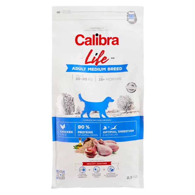 Calibra Life Adult Medium Breed – Chicken