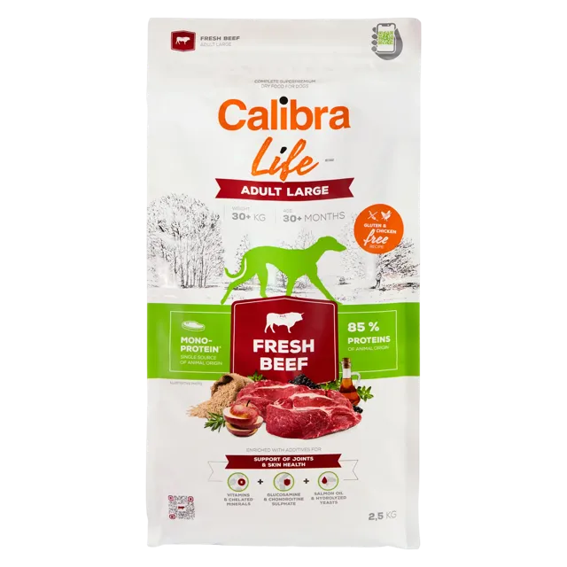 Calibra Life Fresh Beef Adult Large – —