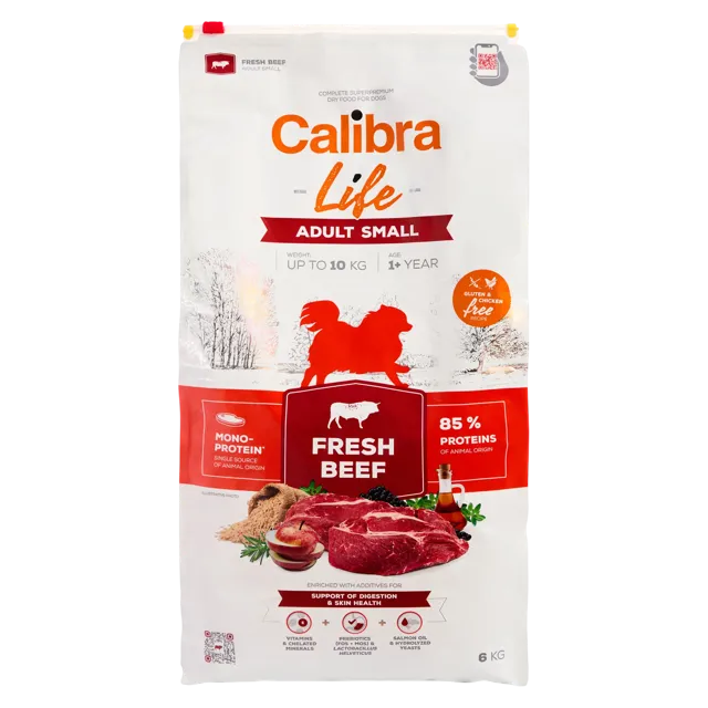 Calibra Life Fresh Beef Adult Small – —