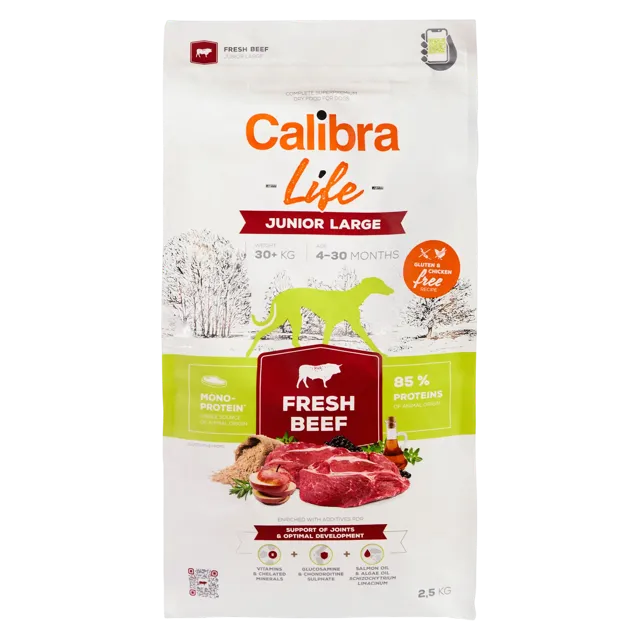 Calibra Life Fresh Beef Junior Large – —