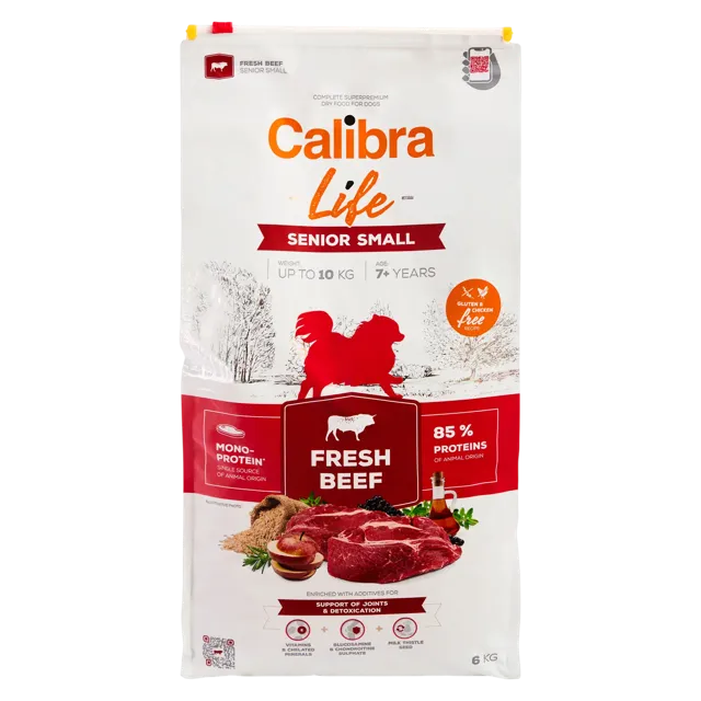 Calibra Life Fresh Beef Senior Small – —