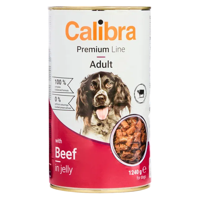 Calibra Premium Line Adult Cans – Beef