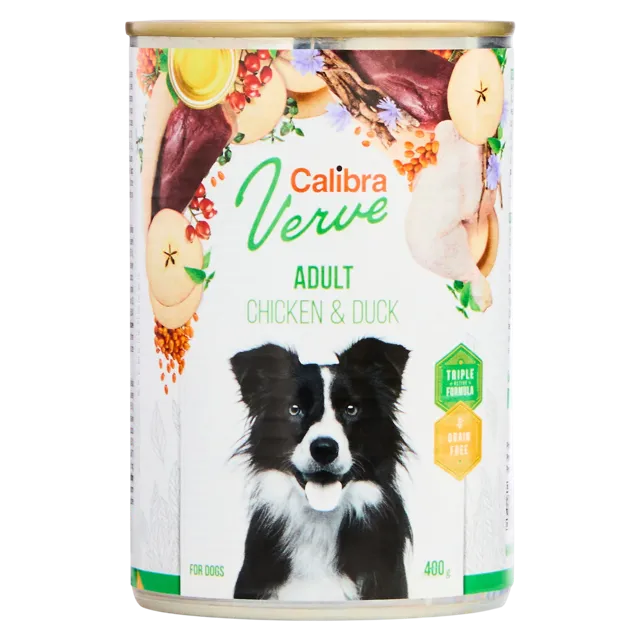 Calibra Verve Adult Cans – Chicken & Duck