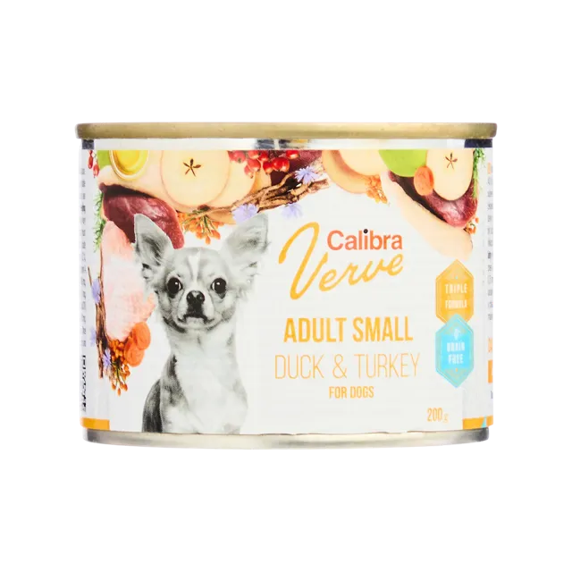 Calibra Verve Adult Small Cans – Duck & Turkey
