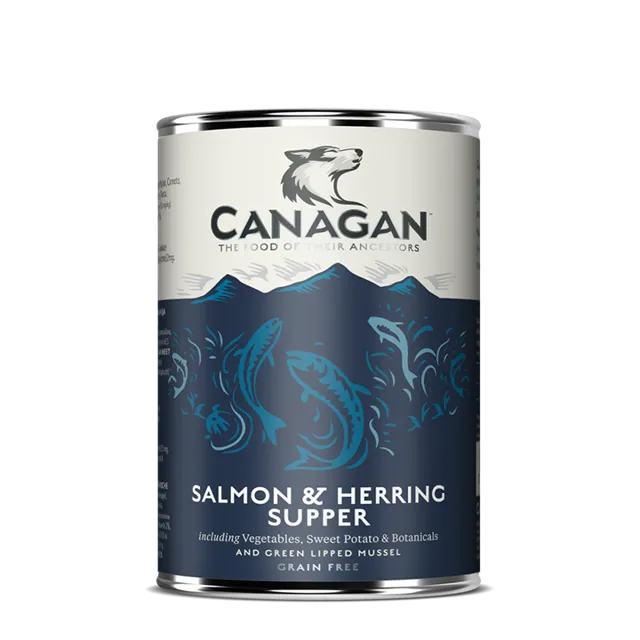 Canagan Adult Tins – Salmon & Herring Supper