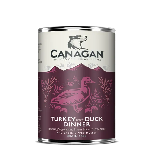 Canagan Adult Tins – Turkey & Duck Dinner