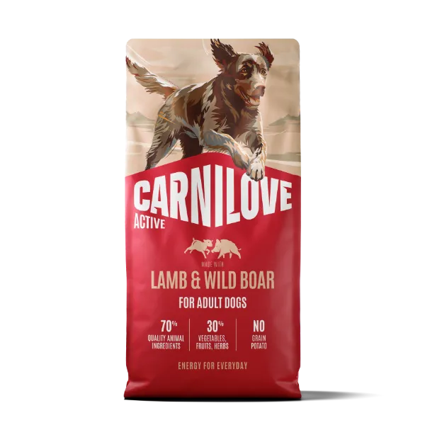 Carnilove Active Adult – Lamb & Wild Boar