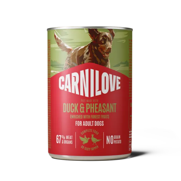 Carnilove Pate Cans – Duck & Pheasant