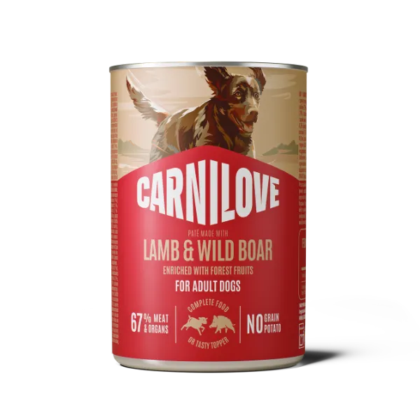 Carnilove Pate Cans – Lamb & Wild Boar