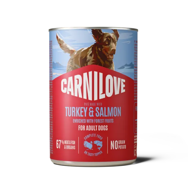 Carnilove Pate Cans – Turkey & Salmon