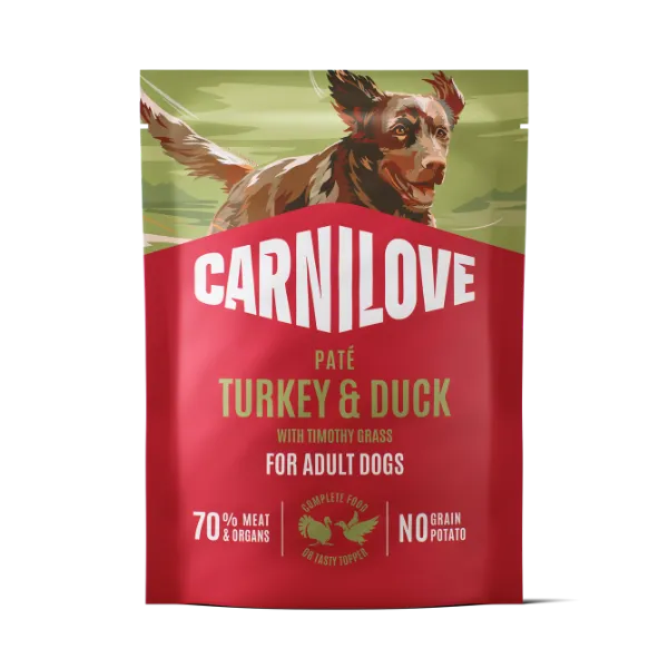 Carnilove Pate Pouches – Turkey & Duck