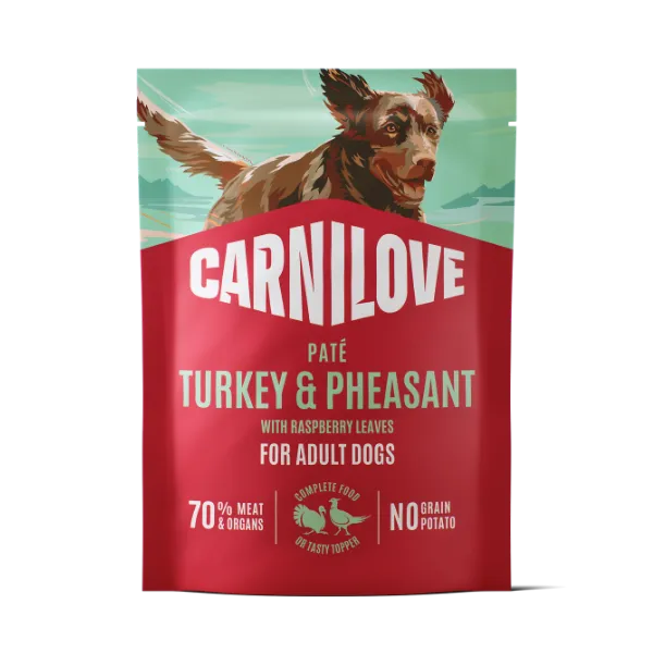 Carnilove Pate Pouches – Turkey & Pheasant
