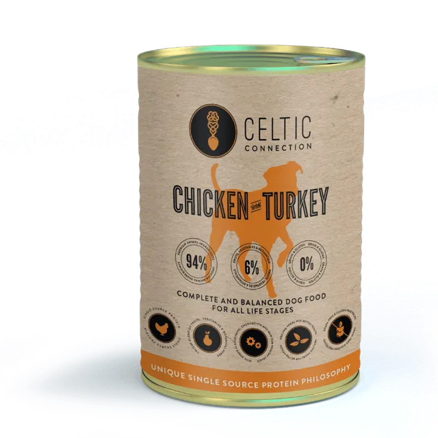 Celtic Connection Wet Food – Chicken with Turkey