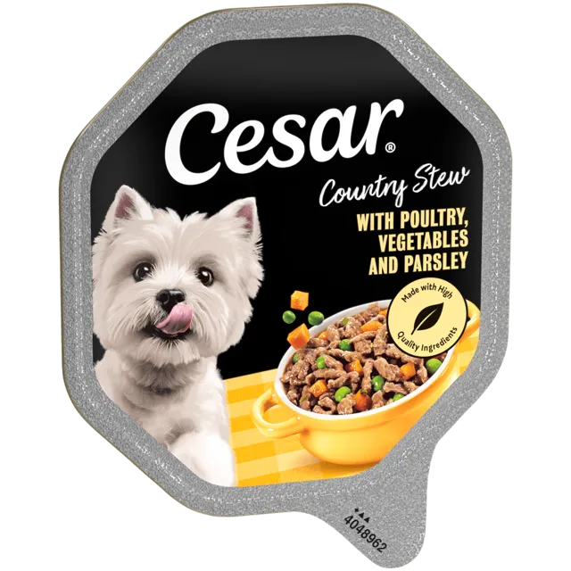 Cesar Country Stew Trays – Chicken in Gravy