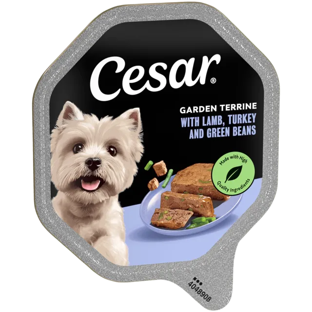 Cesar Garden Terrine Trays – With Turkey, Lamb and Green Beans