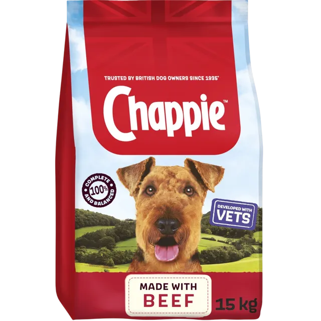 Chappie Dry Food – Made With Beef