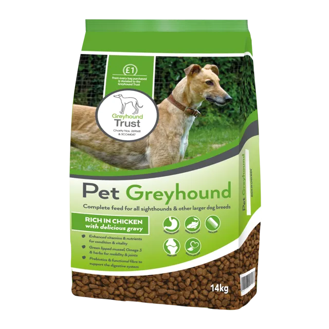 Chudleys Greyhound Trust Pet Greyhound – Chicken