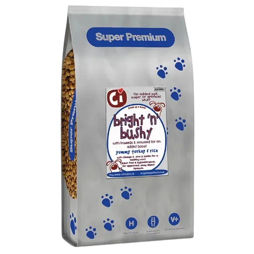 Ci Bright n Bushy – Turkey & Rice