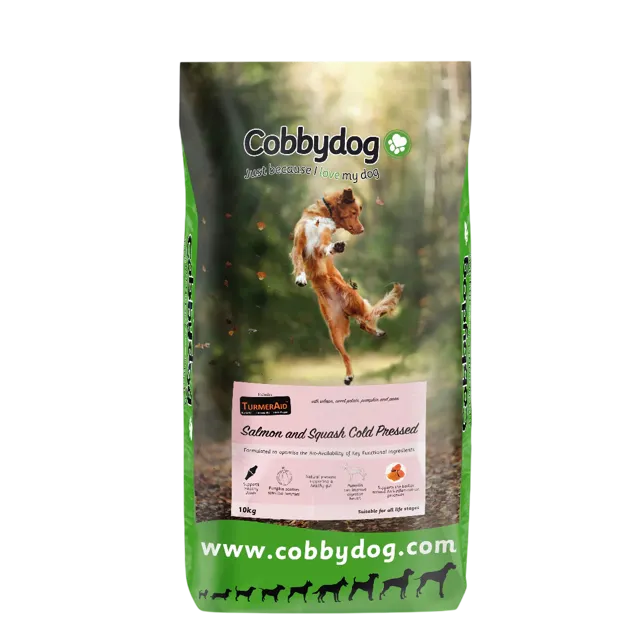 Cobbydog Cold Pressed – Salmon and Squash