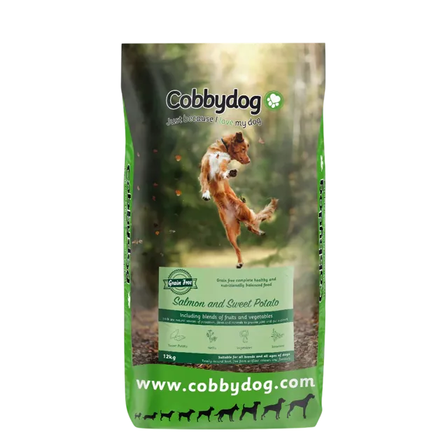 Cobbydog Grain Free – Salmon & Sweet Potato