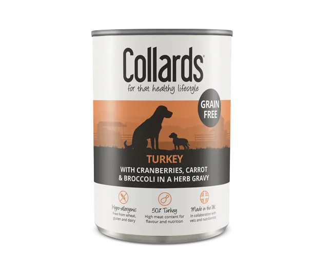 Collards Adult Wet Can Food – Turkey