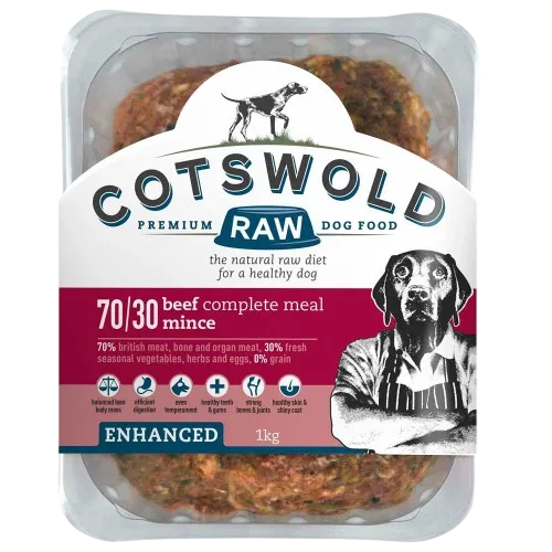 Cotswold Raw Enhanced 70/30 Mince – Beef