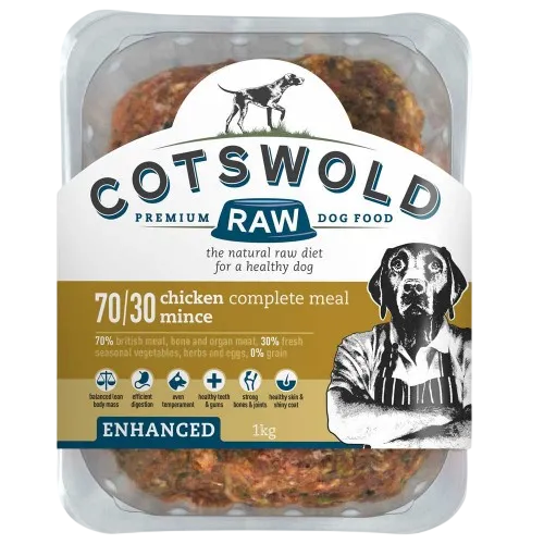 Cotswold Raw Enhanced 70/30 Mince – Chicken