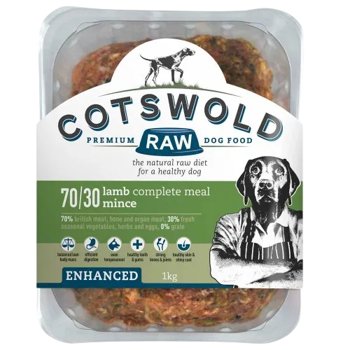Cotswold Raw Enhanced 70/30 Mince – Lamb