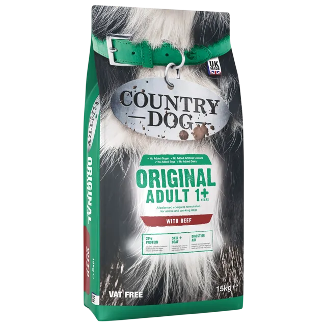 Country Dog Original Adult 1+ – Beef