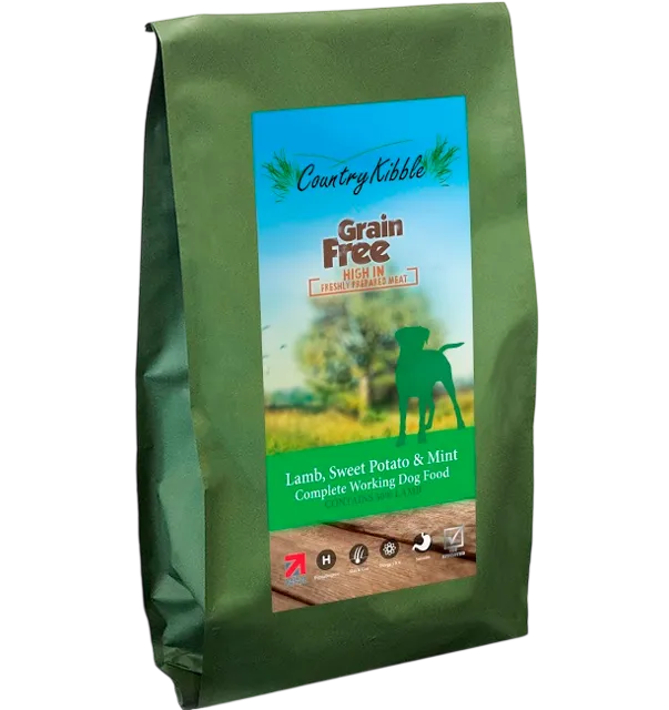 Country Kibble Grain Free Adult – Lamb, Sweet Potato & Mint