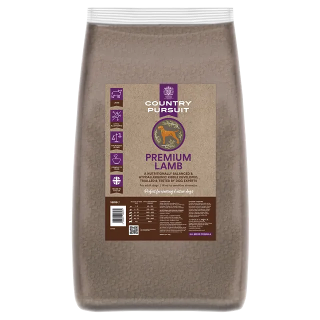Country Pursuit Premium – Lamb, Rice & Tripe