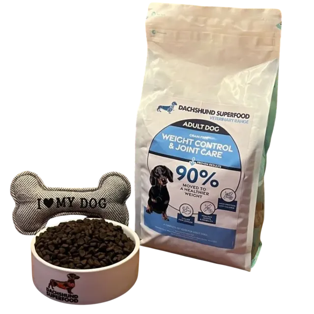 Dachshund Superfood Veterinary Range – Weight Control and Joint Care