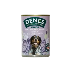 Denes Senior Tins – With Chicken, Lamb & Rice