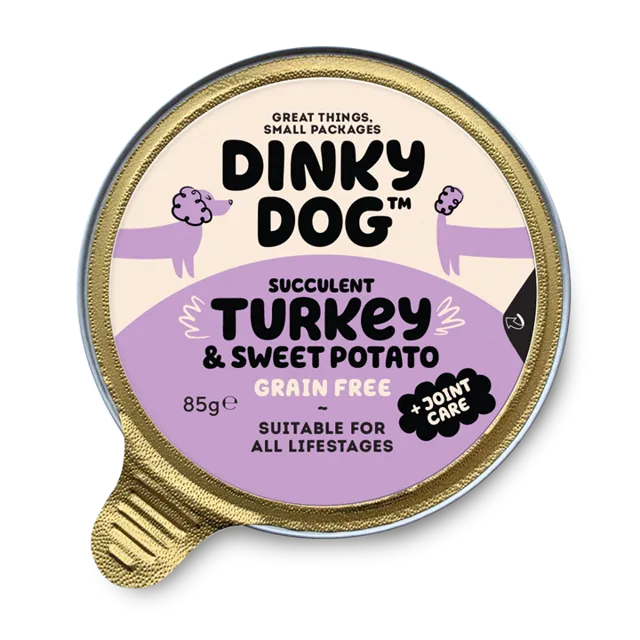Dinky Dog Wet Food – Turkey & Sweet Potato