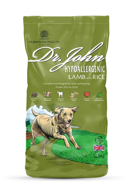 Dr John Hypoallergenic – Lamb With Rice