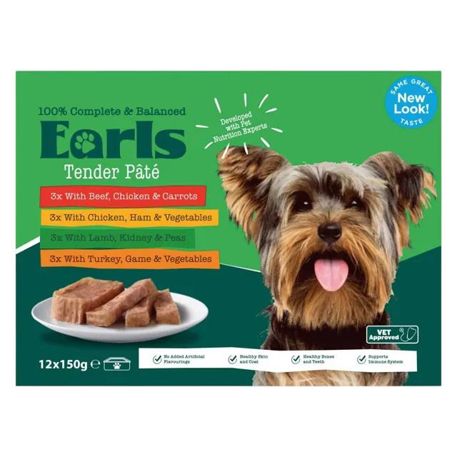 Earls Meaty Selection Trays – With Lamb, Kidney & Peas