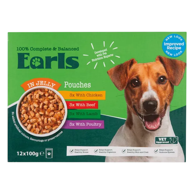 Earls Pouches in Jelly – Chicken
