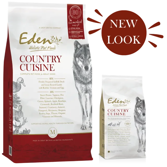 Eden 80/20 Medium Kibble – Country Cuisine