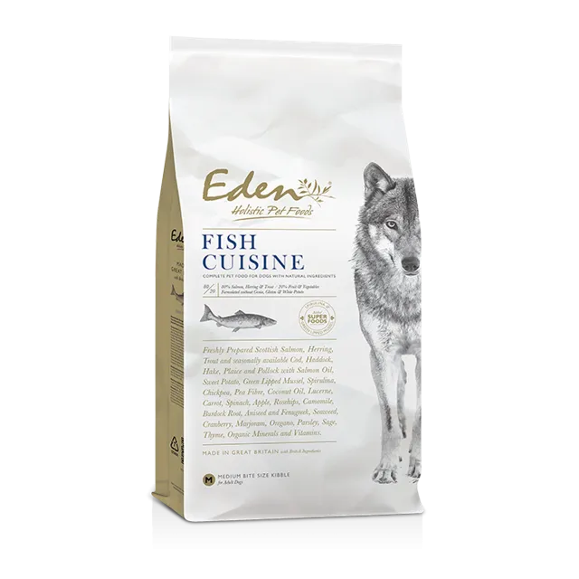 Eden 80/20 Medium Kibble – Fish Cuisine