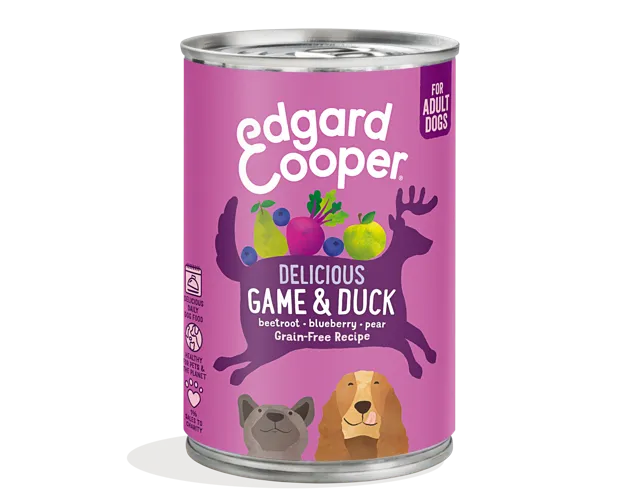 Edgard & Cooper Adult Tins – Game & Duck