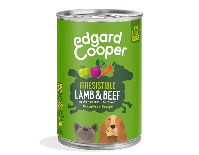 Edgard & Cooper Adult Tins – Lamb & Beef