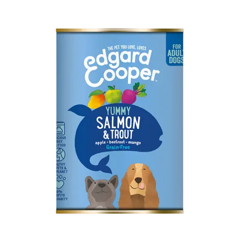Edgard & Cooper Adult Tins – Salmon & Trout