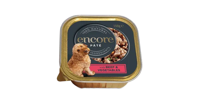 Encore Trays Paté – With Beef & Vegetables