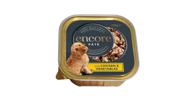 Encore Trays Paté – With Chicken & Vegetables
