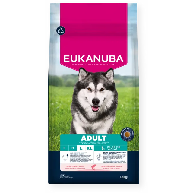 Eukanuba Adult Large Breed Rich in Salmon & Barley – —