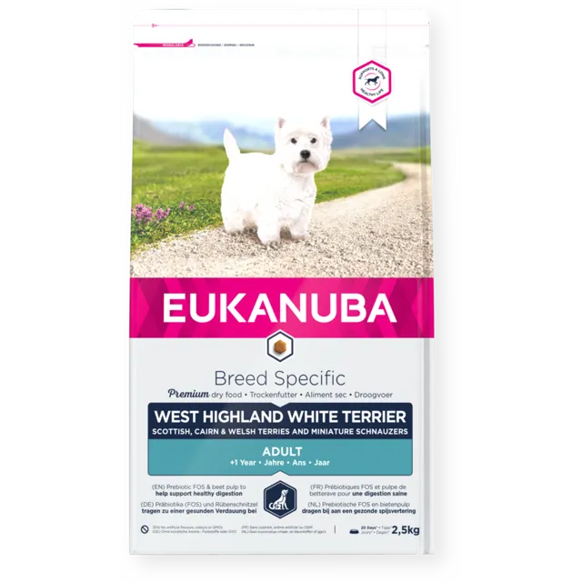 Eukanuba Breed Specific West Highland Terrier Adult – —
