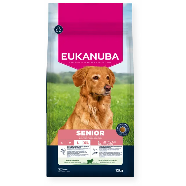 Eukanuba Senior Large Breed Rich in Lamb & Rice – —